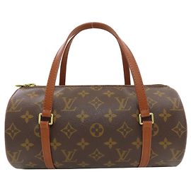 Bolsa Louis Vuitton M51366 Papillon 26 Marrom Monograma
