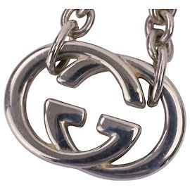 Collar GUCCI GG Interlocking G Chain Plata
