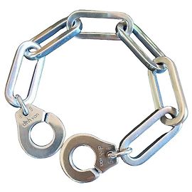 Dinh Van Brazalete esposas R20 en plata Plata
