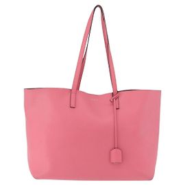 Autre Marque Saint Laurent Shopper Leather Large Pink