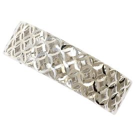 Autre Marque 18K White Gold Band Ring Golden