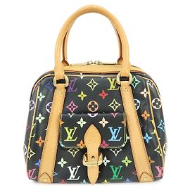 Louis Vuitton Priscilla Monogram Multicolor Schwarz