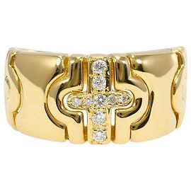 Autre Marque Ehering aus 18K Gelbgold mit Diamant Golden