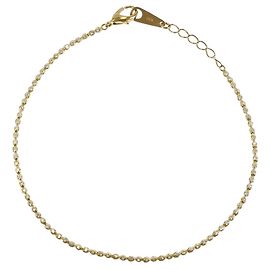 Autre Marque Bracciale con charm in oro giallo 18K e diamanti D'oro