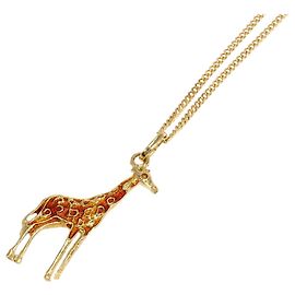 Autre Marque Collar de oro amarillo de 18K Dorado