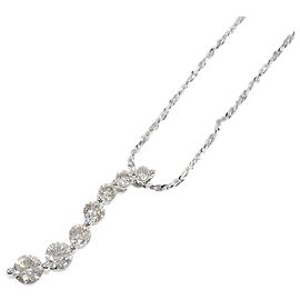 Autre Marque 18K Weißgold Diamantkette Golden