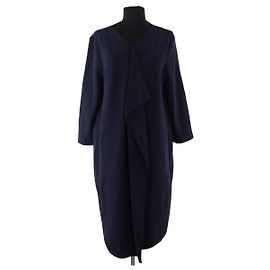 Max Mara Kleid Blau Blau