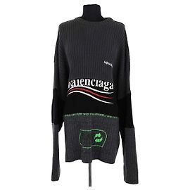 Balenciaga Grey Wool Sweater Grey