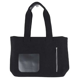 Autre Marque Bolsa Noa Laulhère em lã preta Preto