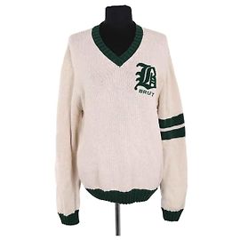 Autre Marque BRUT Pullover aus Baumwolle ecru Roh