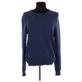 Pull Eric Bompard en cachemire bleu M Bleu