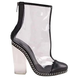 Botas Balmain em tecido preto Preto