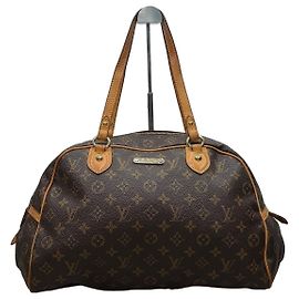 Sac à main Louis Vuitton Montorgeuil GM Monogram Marron Monogramme