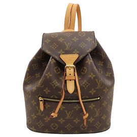 Louis Vuitton M43431 Montsouris MM Backpack Brown Monogram