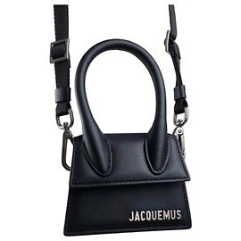 Mini borsa Jacquemus in pelle nera
