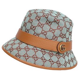 Bob Gucci en toile GG Vert Camel