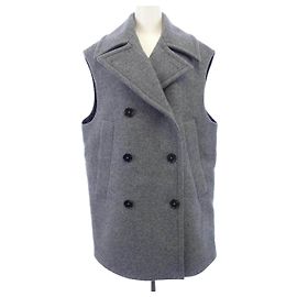 JIL SANDER+ Chaleco largo Castaño