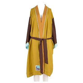 Poncho en soie jaune Zimmermann Jaune