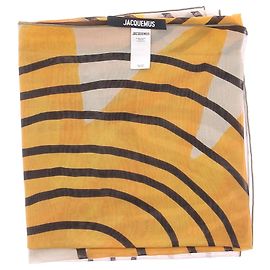 Pareô Jacquemus Sun-print Amarelo de Algodão Amarelo