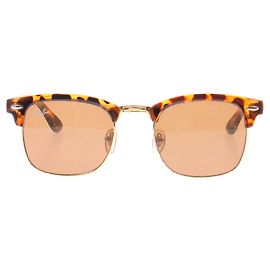 Autre Marque Occhiali da sole tartarugati Marrone