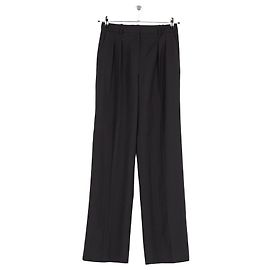 Loulou de Saison Schwarze Wollhose Schwarz