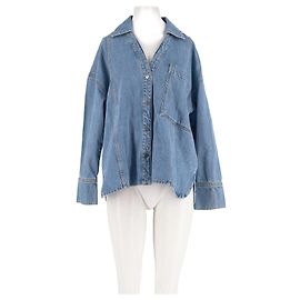 Casaco de algodão azul Chloé Stora Azul