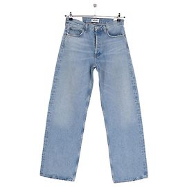 Jeans Wide Leg Agolde Blu in Cotone Taglia 27 Blu