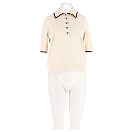 Autre Marque Polo de algodão branco BODEN Branco