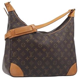 LOUIS VUITTON Monogram Boulogne 35 Shoulder Bag M51260 LV Autre