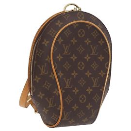 LOUIS VUITTON Monogram Ellipse Sac a Do Backpack M51125 LV Otro