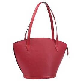 LOUIS VUITTON Sac à épaule Epi Saint Jacques Rouge M52277 LV Autre