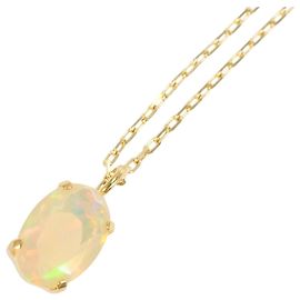 Autre Marque Collana in oro giallo 18K con opale D'oro