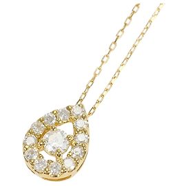 Autre Marque Collier en or jaune 18K avec diamant Doré