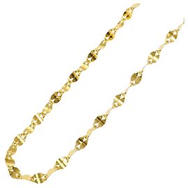 Autre Marque Collar de oro amarillo de 24K Dorado