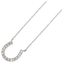 Autre Marque Collar de platino y diamantes Otro