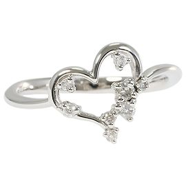 Autre Marque Ehering aus 18K Weißgold mit Diamanten Golden