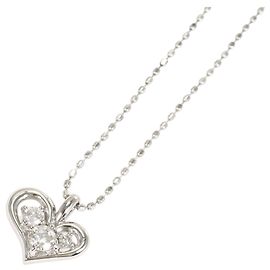 Autre Marque Collana in oro bianco 18K e diamanti D'oro