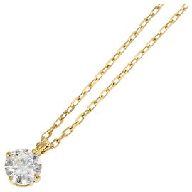 Autre Marque Collier en or jaune 18K et diamants Doré