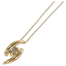Autre Marque Collana in oro giallo e diamanti D'oro