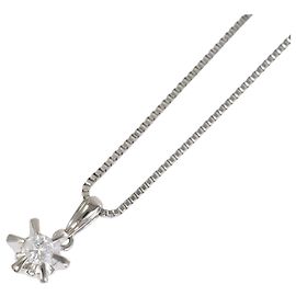 Autre Marque Collana in platino e diamanti Altro