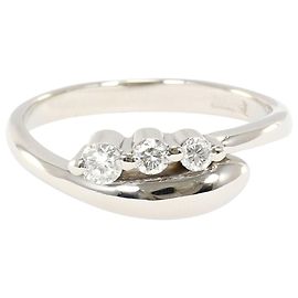 Autre Marque Diamant-Ehering aus Platin 900 Andere