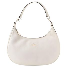 Bolsa de Ombro Coach Hobo em Couro Fora de branco