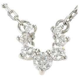 Autre Marque Collar de platino y diamantes Otro