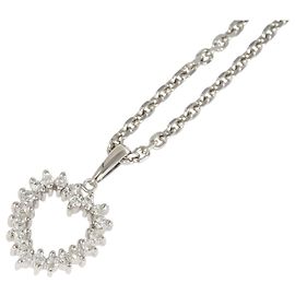 Autre Marque Collar de platino y diamantes Otro