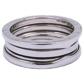 Bulgari Bague Bvlgari B.zero 2-Band en or blanc Doré