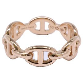 Hermès Hermes Chaine d'Ancre Enchainee Ring PM Golden