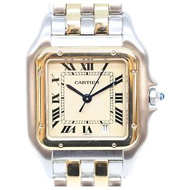 Cartier 80s-90s Ivory Dial Panthère MM Quartz Watch Other