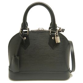 Bolso Louis Vuitton Epi Alma BB Negro