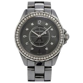 Orologio da uomo Chanel J12 Diamond Bezel H2566 Altro