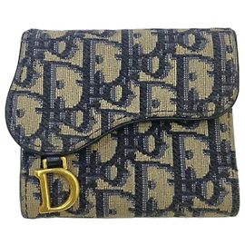 Cartera tríptico Christian Dior Trotter Multicolor